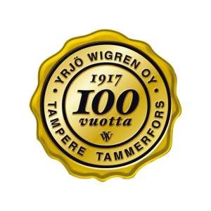 Wigren 100 vuotta logo