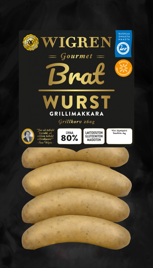 Bratwurst Grillimakkara 260 g / Bratwurst Grillkorv 260 g